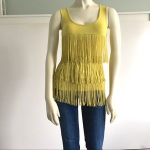 Marciano Fringe Tank Top